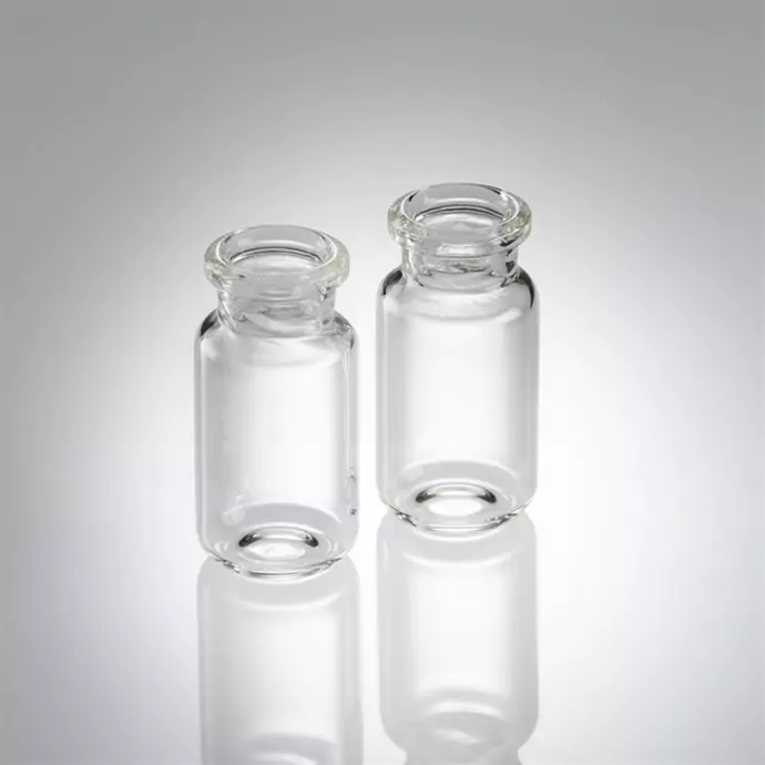 10ml clear round bottomed Headspace vials 22.5 x 46mm (CTC, Perkin Elmer & Agilent)